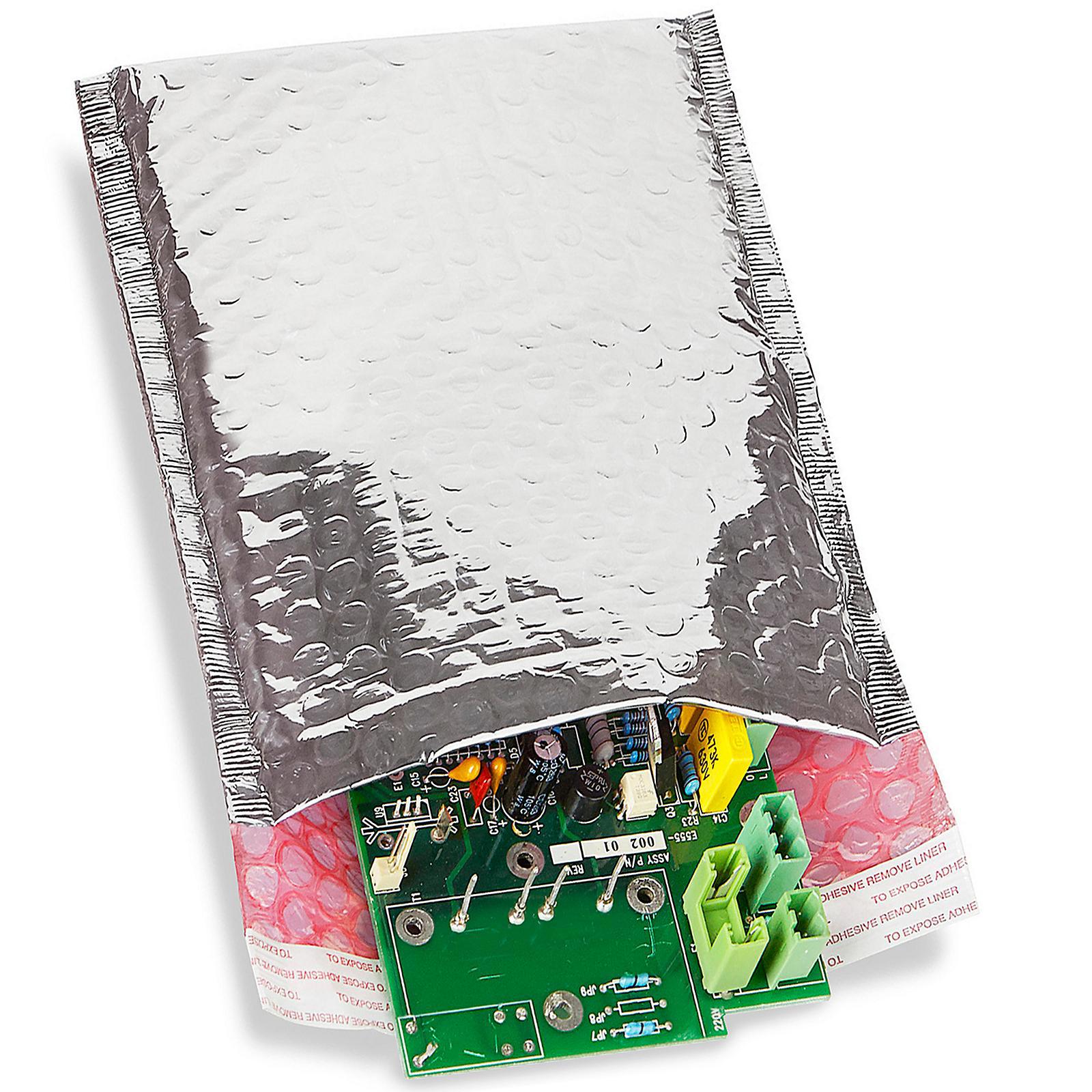 Static Shielding Bubble Bags - Self-Seal