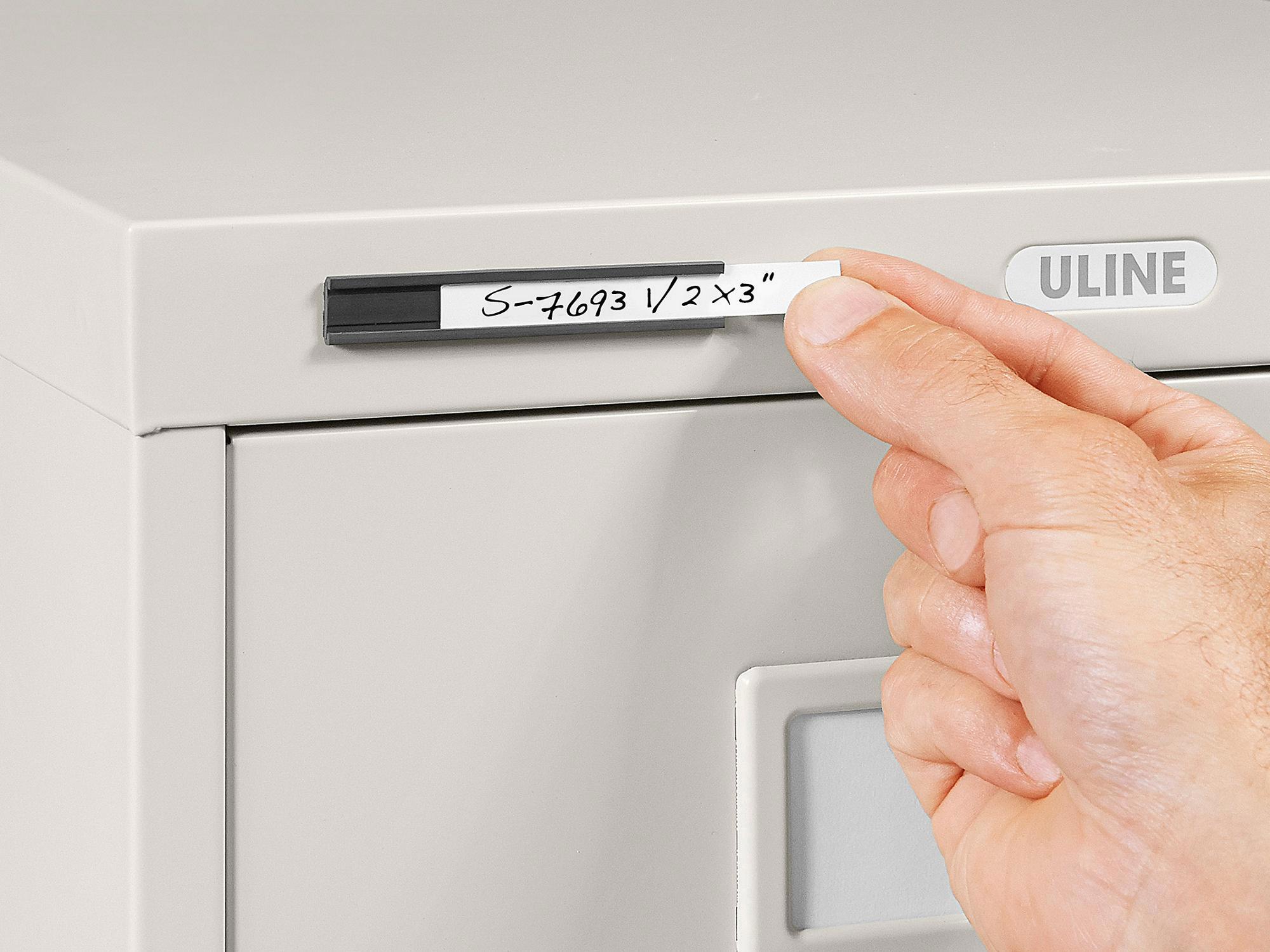 C-Channel Magnetic Warehouse Card Holder