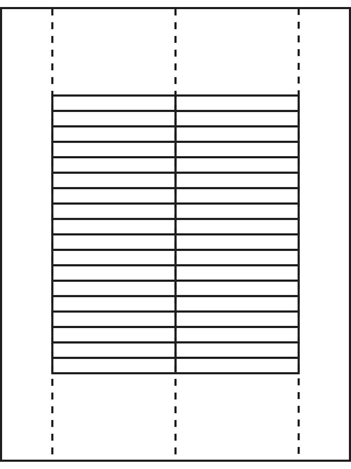 Insert Cards - 1 2 x 3