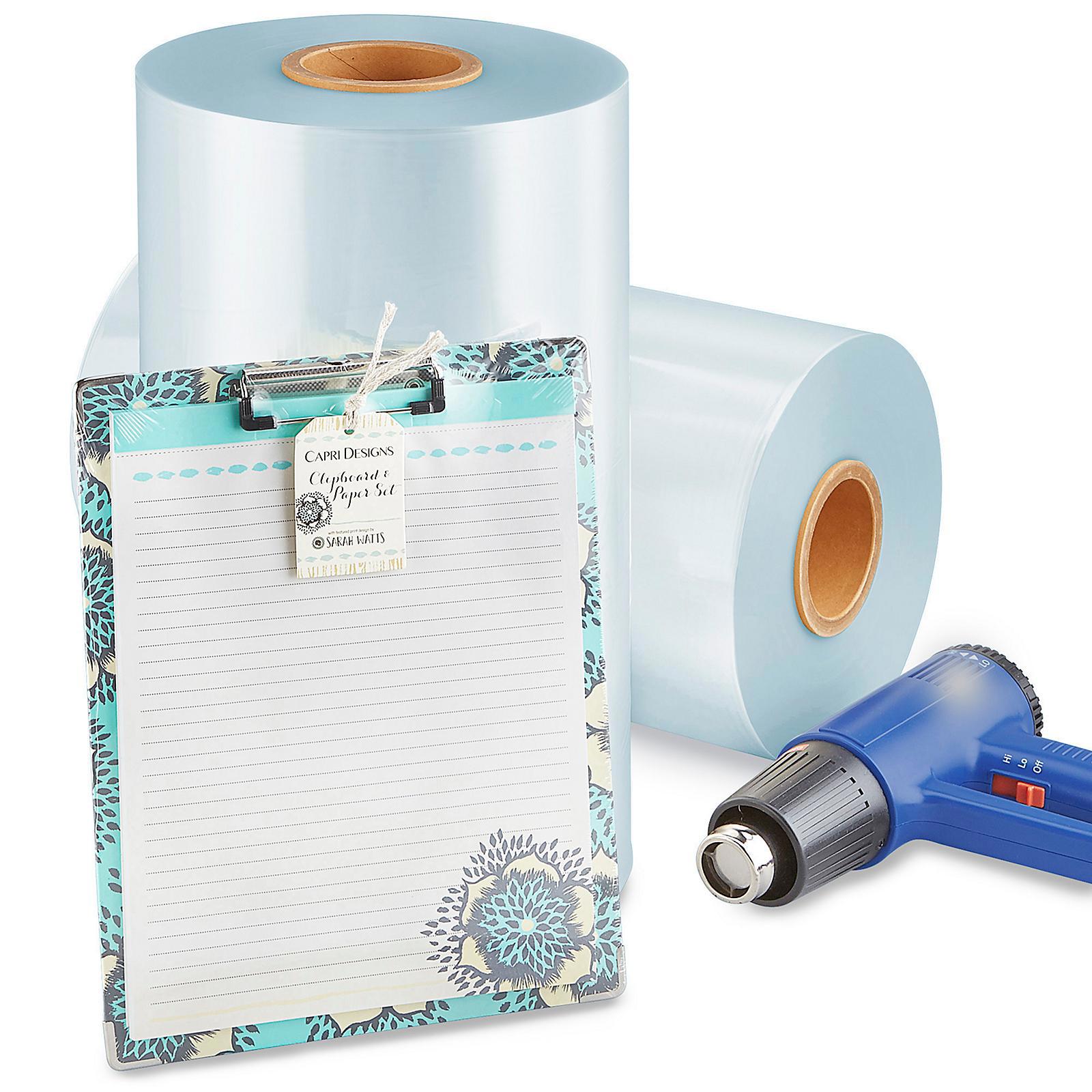 Uline PVC Shrink Film Roll - 60 gauge, 1