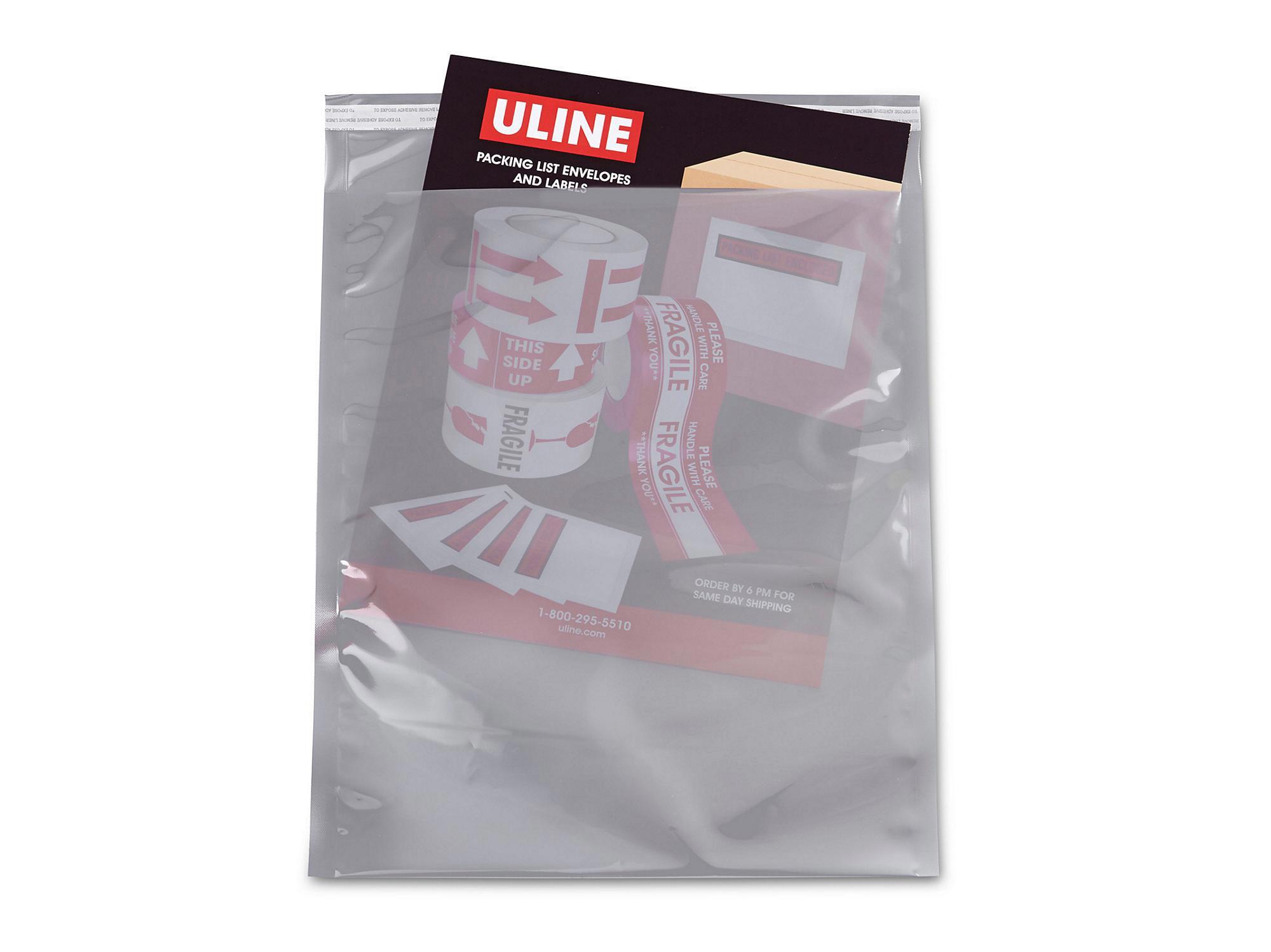 Translucent Silver Glamour Mailers - 10