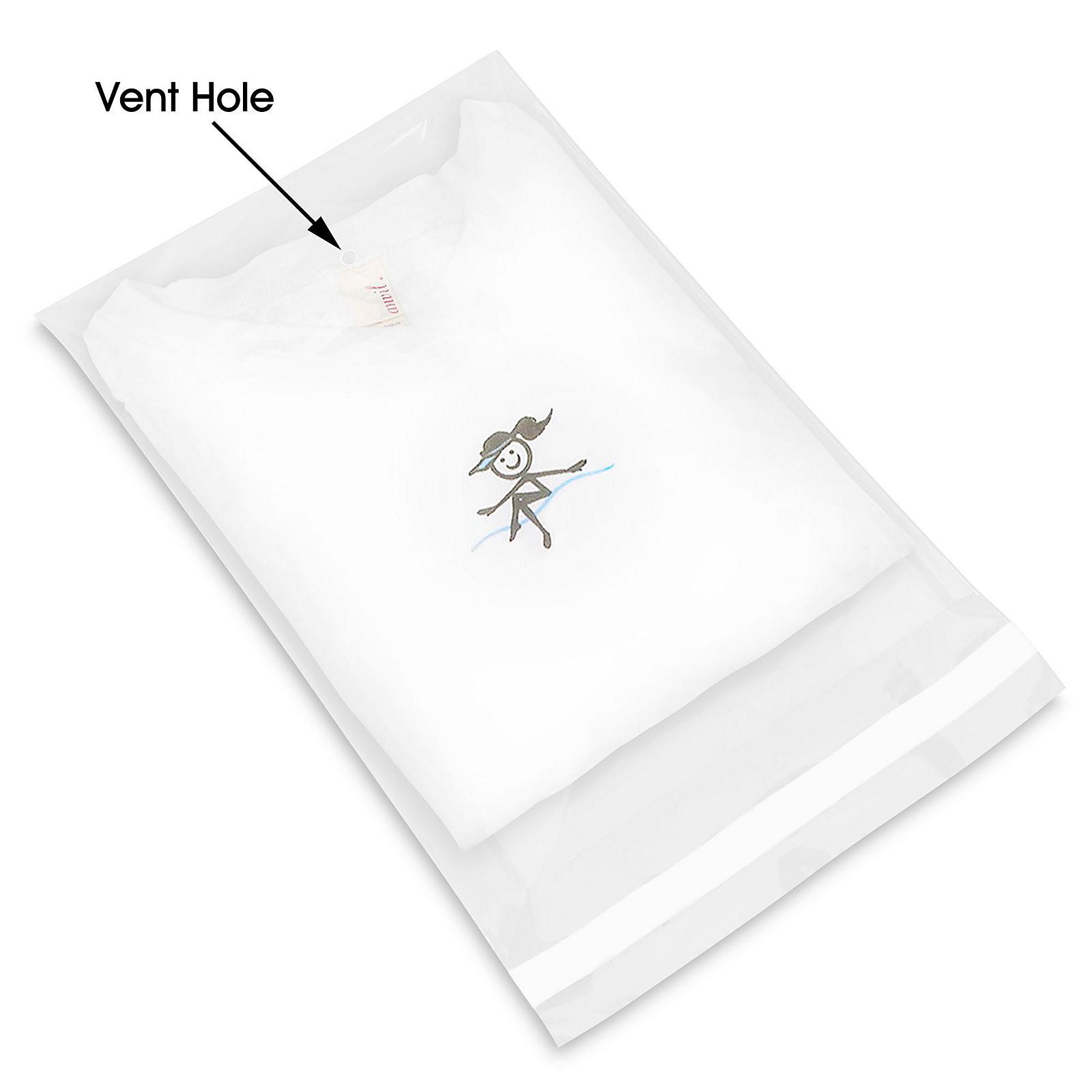 Vent Hole Bags - 2 Mil, 9 x 12
