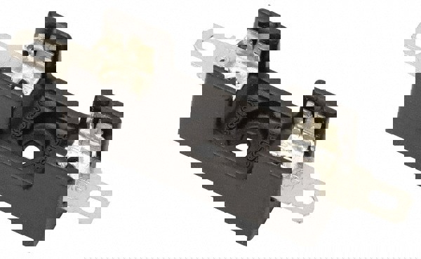 Fuse Blocks; Number of Poles: 4 ; Voltage: 300 VAC/VDC ; Wire Termination Type: Quick Connect ; Compatible Fuse Class: 3AG ; Compatible Fuse Diameter (Inch): 1/4 ; Block Width (mm): 60.30