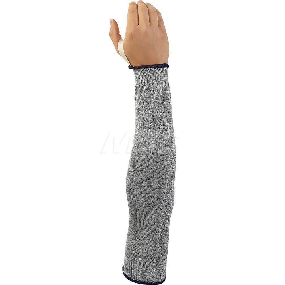SHOWA Cut & Puncture-Resistant Sleeves: Size Standard, Dyneema & HPPE, Gray, ANSI Cut A4