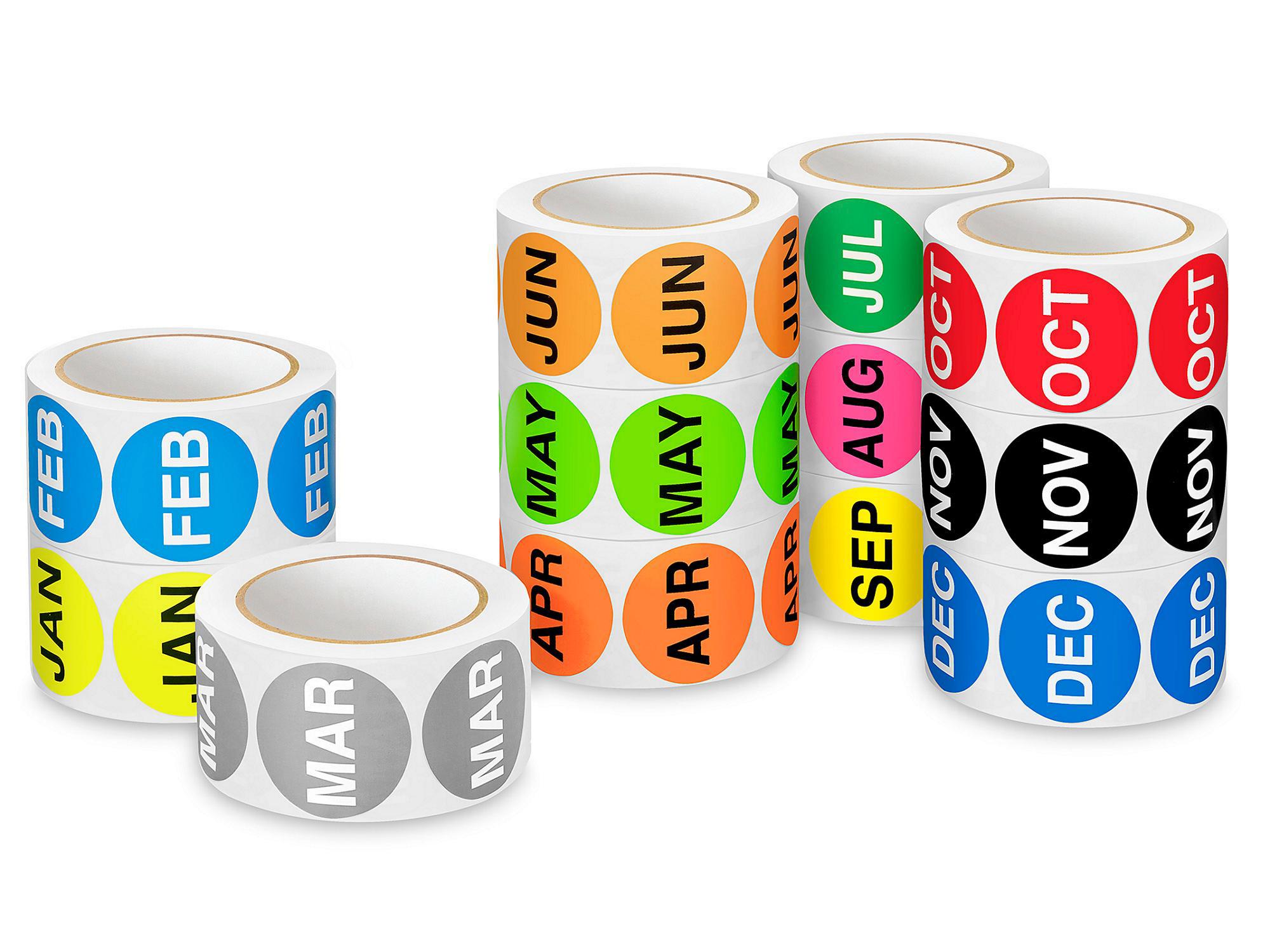 Circle Labels Kit - Months of the Year,