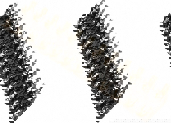 12 Pole, 300 VAC/VDC, 30 Amp, Bolt-in Fuse Block