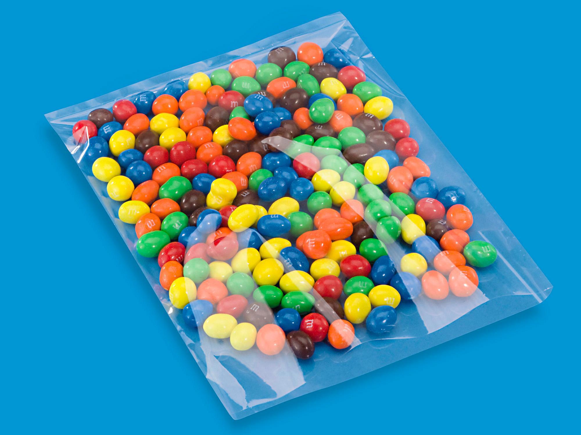Flat Polypropylene Bags - 1.5 Mil, 8 x 1