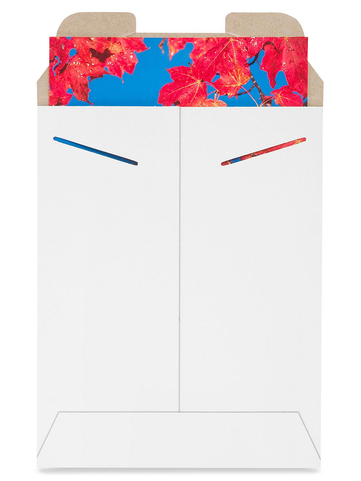 White Tab Locking Stayflats #2 - 9 x 11