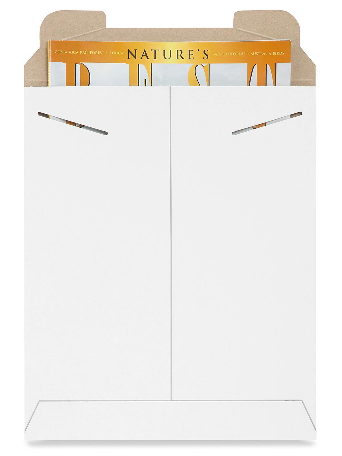 White Tab Locking Stayflats #3 - 11 x 1