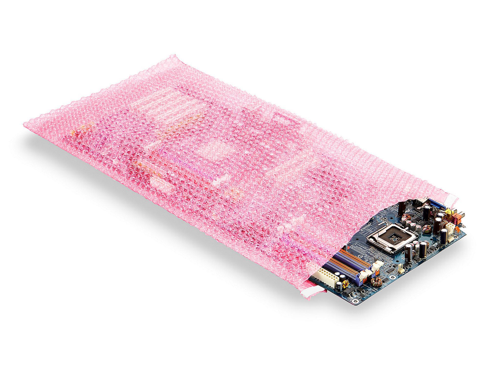 Anti-Static Bubble Bags - Self-Seal, 12