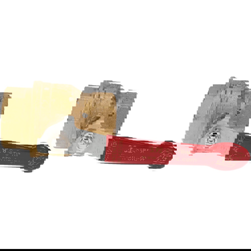 1-Way Manual Ball Valve: 1-1/2