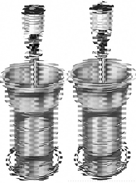 Semi-Circular, Foot-Controlled, External Drain, 36