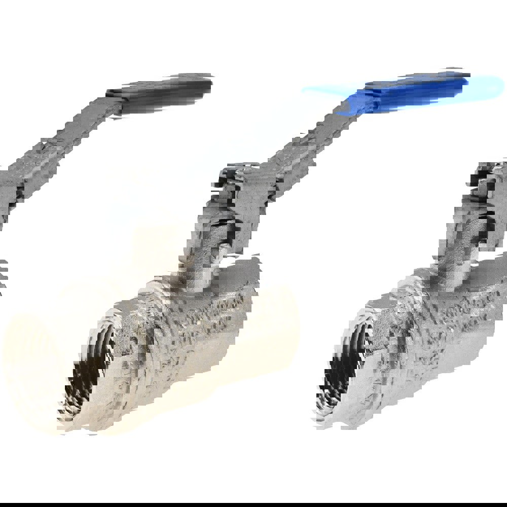 1-Way Manual Ball Valve: 1/2