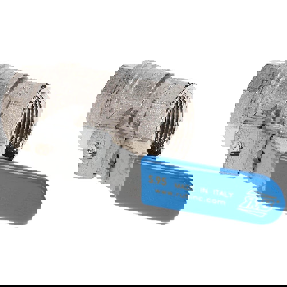 1-Way Manual Ball Valve: 1