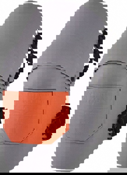 Knee Pad: 2 Strap, Plastic Cap, Clip Closure, Universal