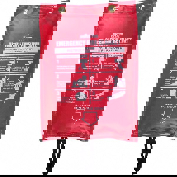 Rescue Blankets; Overall Length: 60in ; Overall Width: 72in ; Container Type: Bag ; Unitized Kit Packaging: Yes