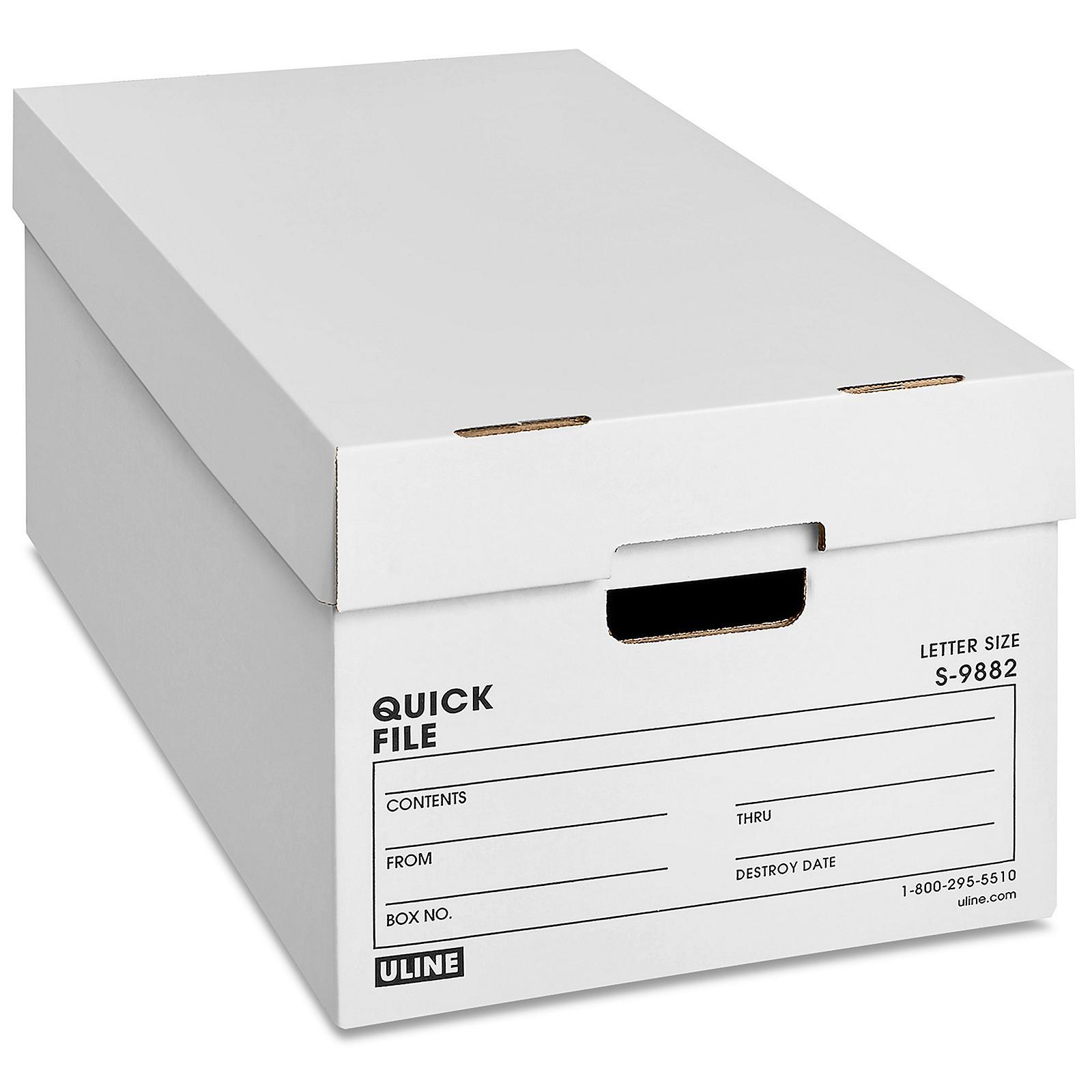 Quick File Storage Boxes - 24 x 12 x 10