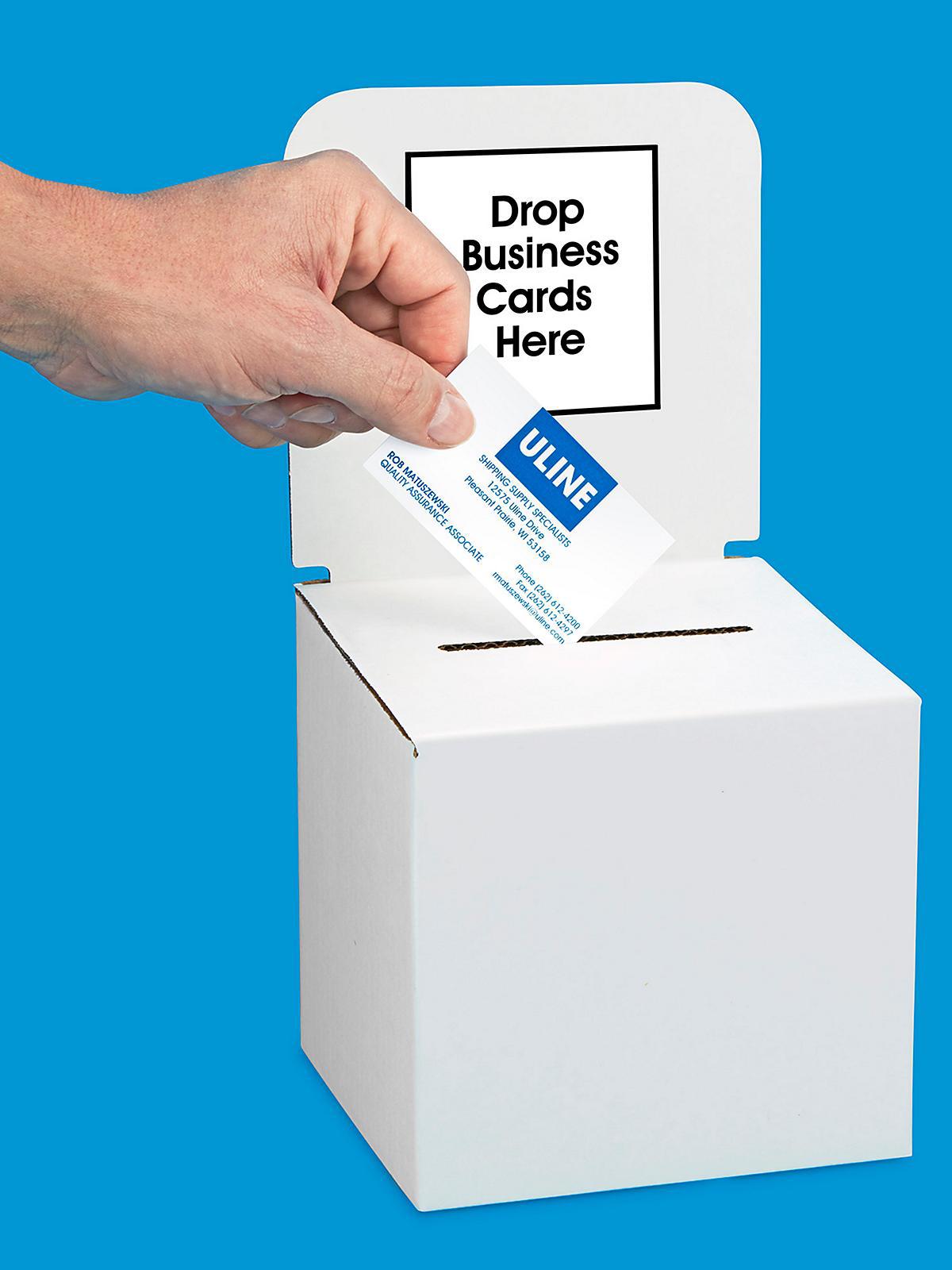 Corrugated Ballot Boxes - 6 x 6 x 6