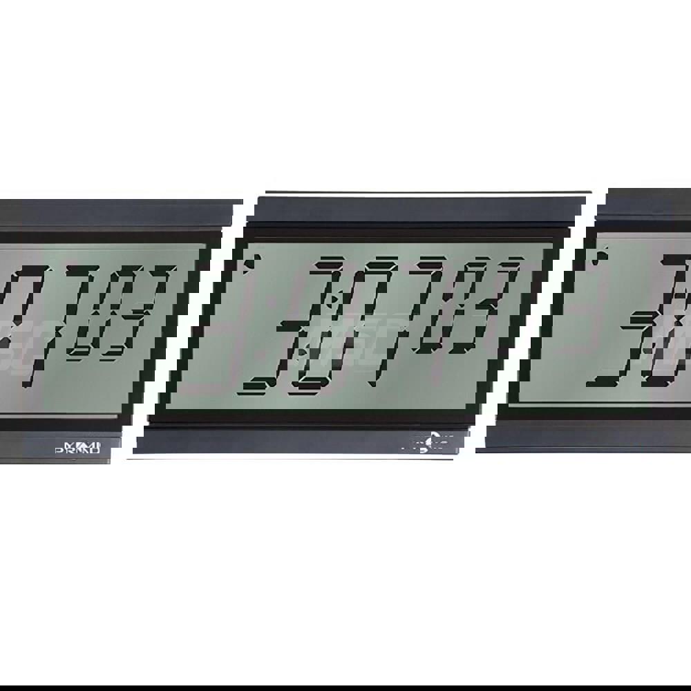 Clocks & Multi-Function Clocks; Type: Digital; Color: Black; Type: Digital; Additional Information: Includes; 2-1/2 Character, 6-Digit LCD Digital Wall Clock, Security Wall Bracket, Security Wall Bracket Key & User Guide; 7 Segment, 6-Digit; Dims.: 11-1/4