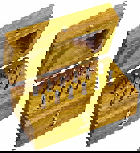 12 Pc Single Cut Burr Set