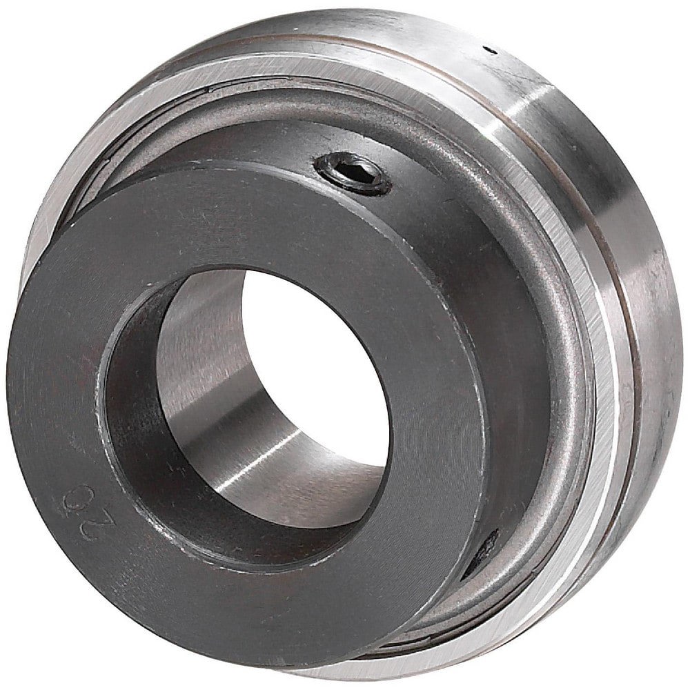 Insert Bearings; Bearing Type: Ball ; Outside Diameter: 72mm ; Cage Material: Steel ; Bore Type: Round ; Bearing Bore Diameter: 1.25in ; Race Width: 0.7480in (Decimal Inch)