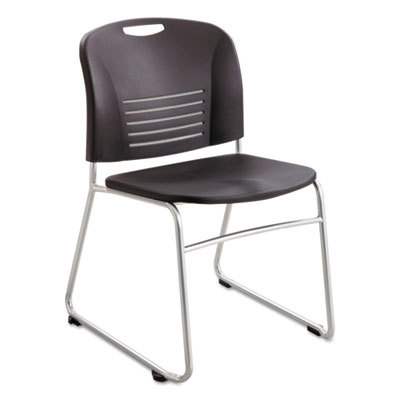 Safco Stack Chairs, Sled Base, 22-1/2