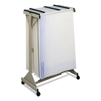 29 Inch Wide x 20-1/2 Inch Deep x 54-1/2 Inch High, Steel Vertical Print Storage