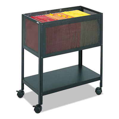 Tote Utility Cart: Steel, Black