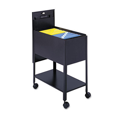 Tote Utility Cart: Steel, Black