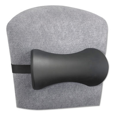 Safco. Lumbar Support Memory Foam Backrest, 14-1/2w x 3-3/4d x 6-3/4h, Black