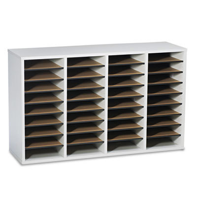 Safco 36-Compartment Literature Organize
