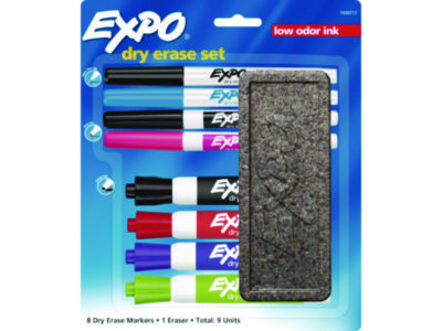 MARKER,ASST TIP,W/ERASER