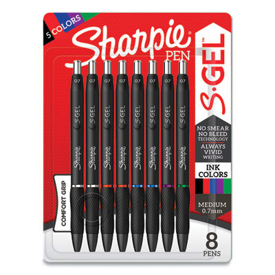 SAN2126231 - PEN,SGEL,0.7MM,8/PK,AST