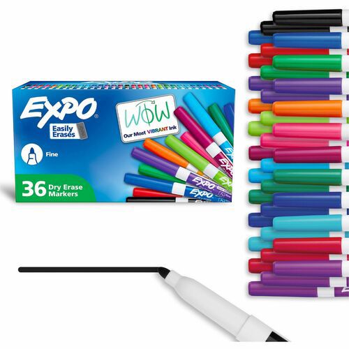 MARKER,EXPO FINE,36PK,AST