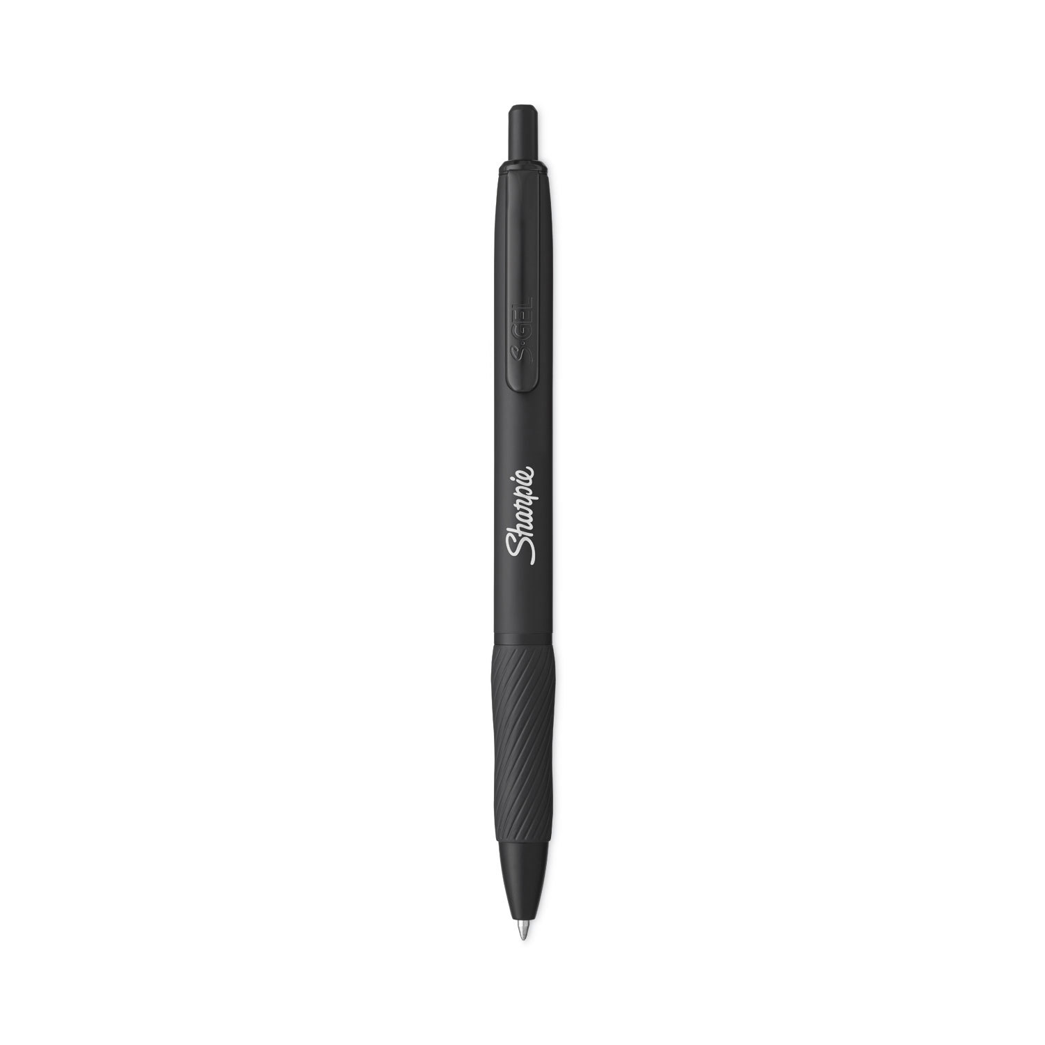 PEN,SGEL BLACK METAL,4PK