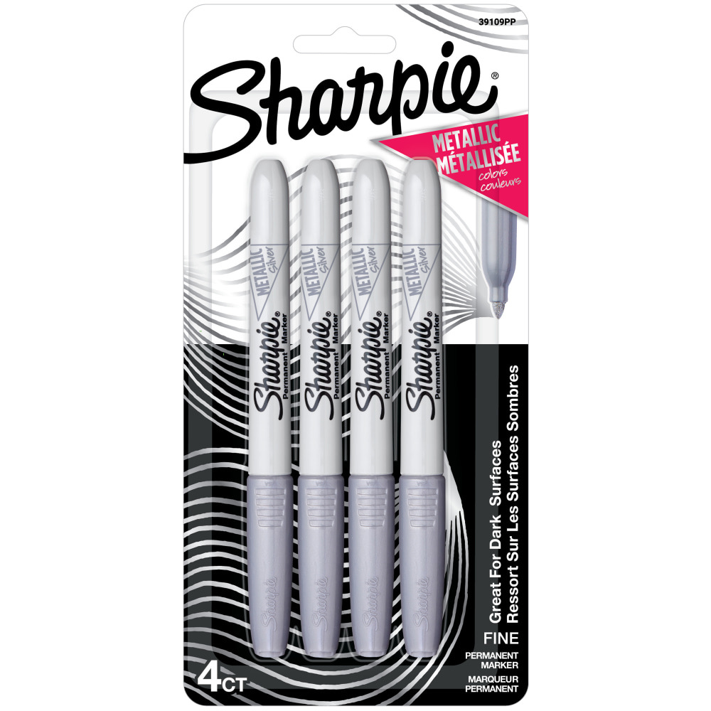 MARKER,SHARPIE,4/PK,SV
