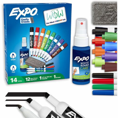 MARKER,EXPO 2,ERASE SET