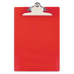 Clip Boards; Color: Red ; Clip Type: Clamp ; Clip Capacity: 1 ; Width (Inch): 9in ; Width (Decimal Inch): 9in ; Paper Size: Letter