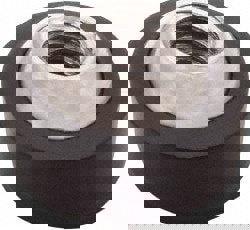 Round Coolant Hose Nozzle: 15 mm Nozzle Dia, Acetal