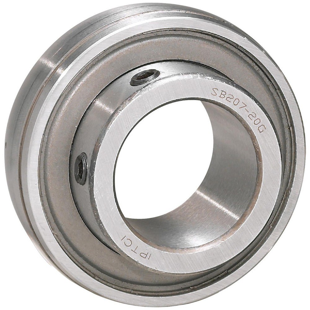 Insert Bearings; Bearing Type: Ball ; Outside Diameter: 40mm ; Cage Material: Steel ; Bore Type: Round ; Bearing Bore Diameter: 0.591in ; Race Width: 0.4724in (Decimal Inch)