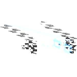 13-25 STOUT BRKT W/ 2 CLMP