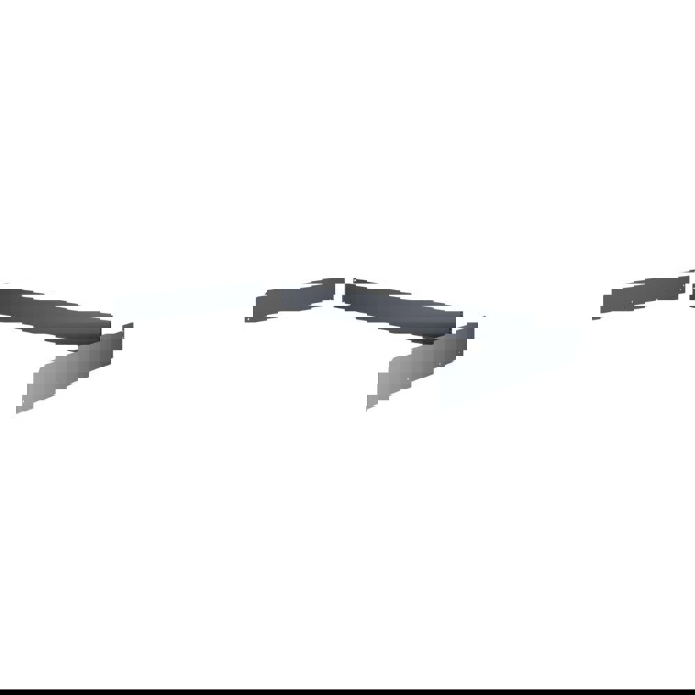 Side & Back Rail Kit: for Workstations, Steel