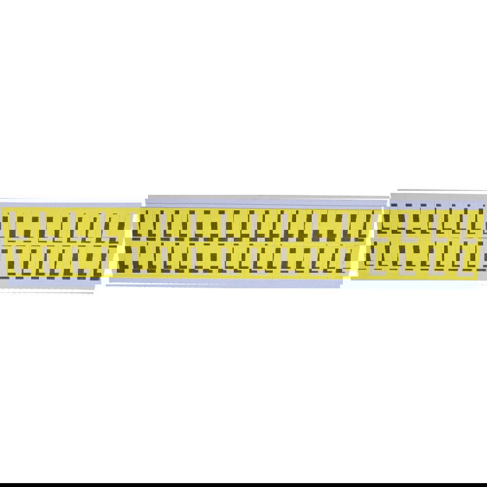 Number & Letter Label: 