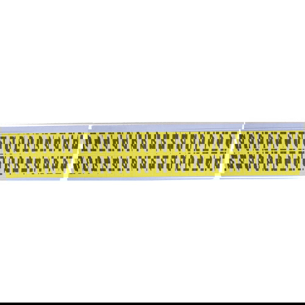 Number & Letter Label: 