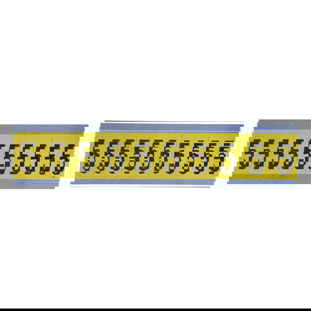 Number & Letter Label: 