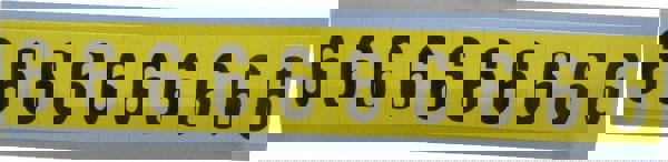 Number & Letter Label: 