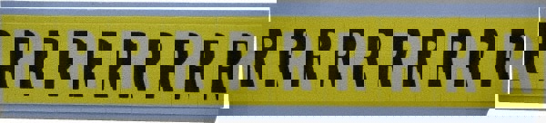 Number & Letter Label: 