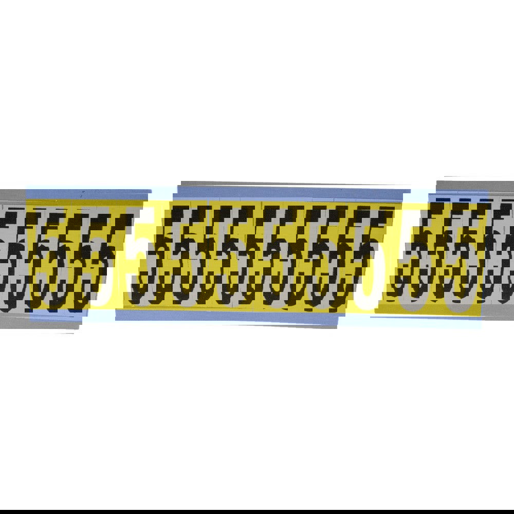 Number & Letter Label: 