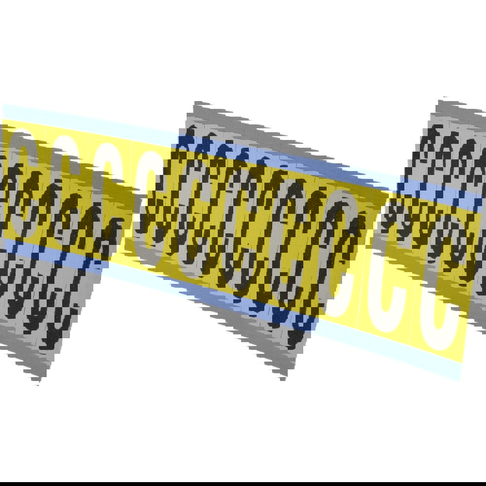 Number & Letter Label: 