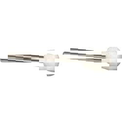 Mounted Polishing Bob: Oval Shape, 3/8